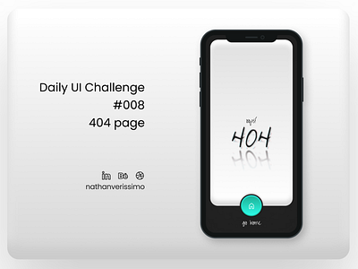 Daily UI - 404 page