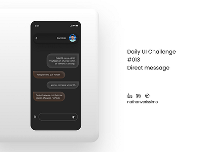 Direct Message - Daily UI