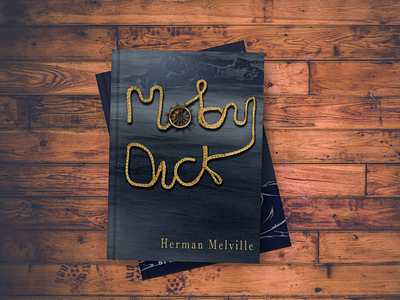 Material Book Design (Moby Dick)