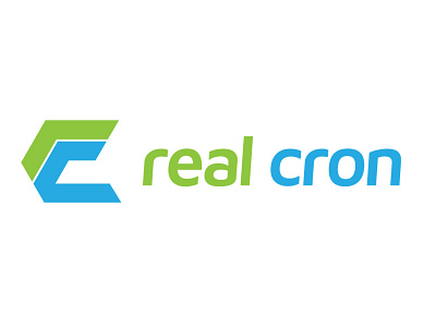 Real Cron branding design illustration logo vector