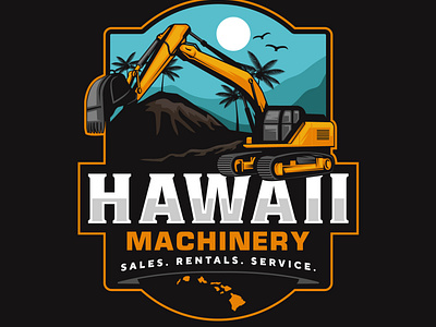 Hawaiian machinery logo
