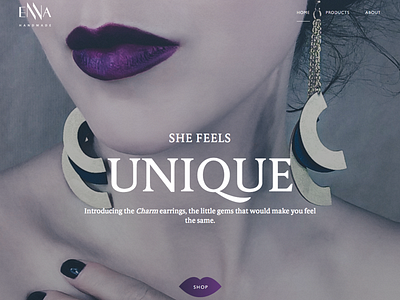 Jewellery Shop Concept branding homepage typography ui visual identity web design website