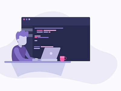 Web Developer Illustration v2