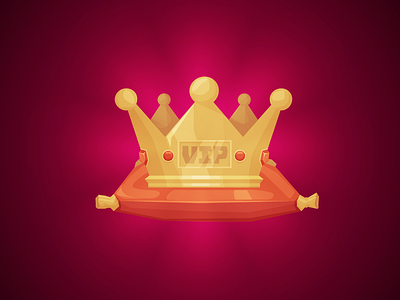 Vip account crown design game gameart gamedev king pillow vip