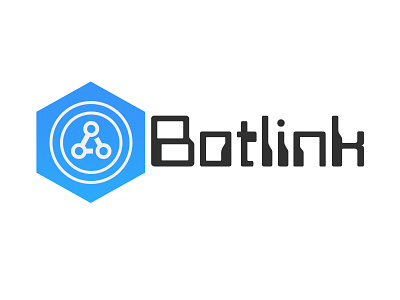 Botlink Logo bot design link logo rebound