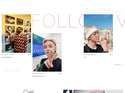 BTS Concept — Work In Progress army bts twitter ui ux v web design