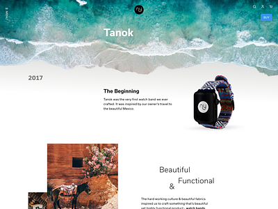 Tanok - Nyloon Watch Band