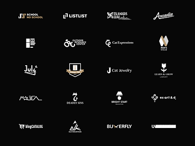 Logos by Erick Su 蘇 branding design esartd graphicdesign lettering logodesign logofolio logos logotype mark trademark