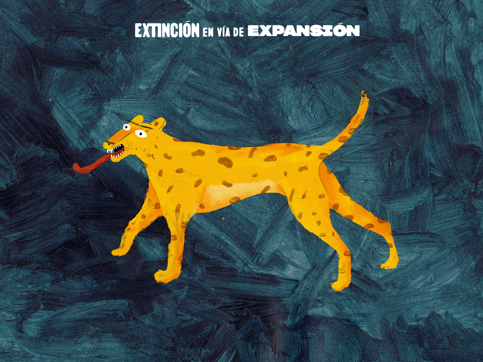 Jaguar - Extinción en vía de expansión animal animal illustration animated gif animation explosion illustration jaguars