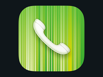 Dumped App Icon app green icon phone ys
