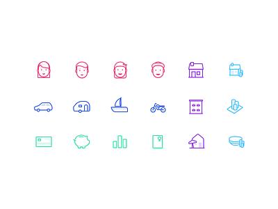 Dumped Icon Set