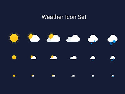 Weather Icon Set