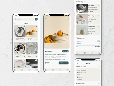 Organicum ceramics mobile app