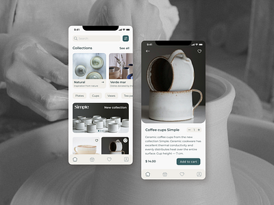 Organicum ceramics mobile app