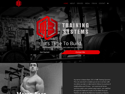 Mb Training Systems css custom wordpress website html wordpress