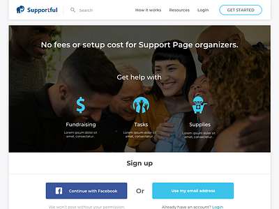 A/B Testing with supportful