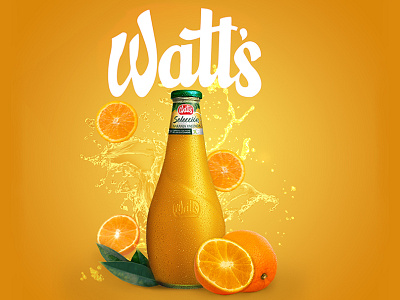 Watt´s naranja valenciana print advertising advetising art direction design digital retouch graphic design marketing photomanipulation social media