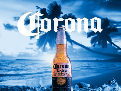 Corona extra Social Media Post And Web Banner Ads Design