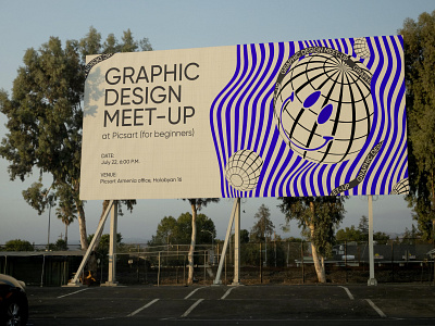 Graphic Design Meet-Up - Cover Design advertisement billboard branding cover graphic design meet up meetup poster
