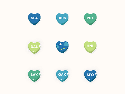 Alaska Airlines Valentine GIFs