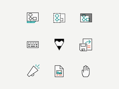 Icons for different Office Apps