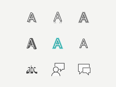 Icons for the Word Art Text Effects in MSFT Office