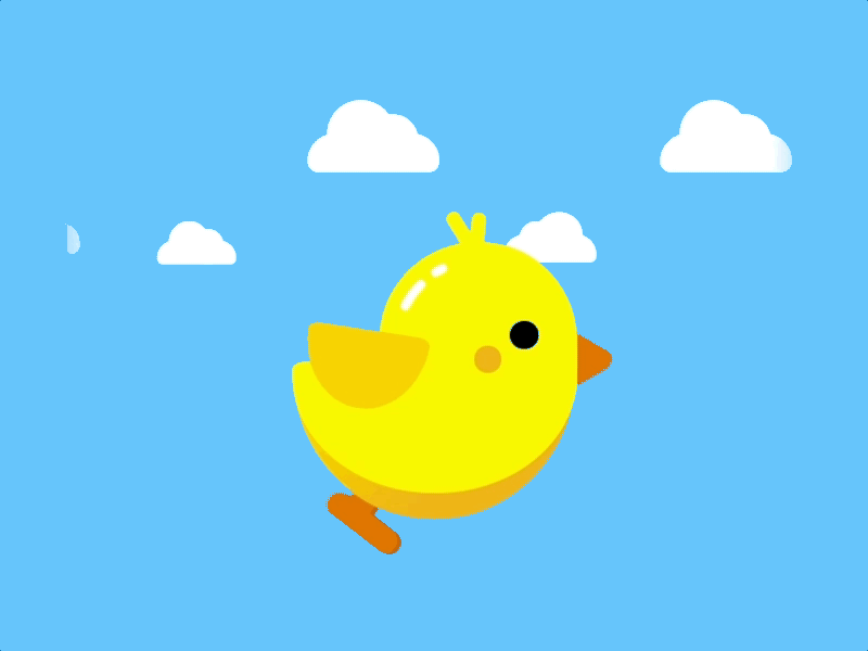 Chick animation chick css