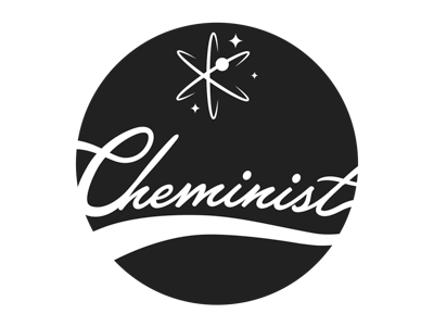 Cheminist astro atom atomic black cheminist chemistry female feminist science scientist script woman
