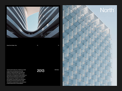 North Architecture Layout architecture architecture website clean layout design layout ui web design website