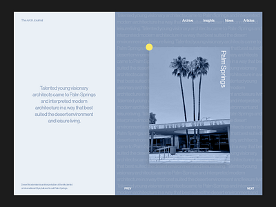 The Arch Journal - UI Layout