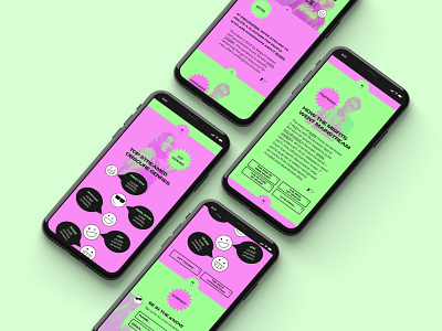Polyphonic – Microsite branding design illustration photoshop ui website design