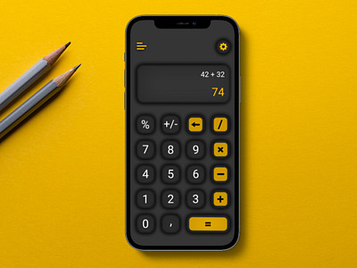 Daily UI :: 004 - Calculator