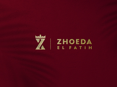 King Zhoeda El Fatih crown logo king logo letter z logo monogram logo z logo