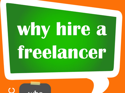 Hire a freelancer Infographic