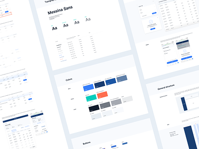 BlueVine Product - Style Guide design finance product design style guide ui ui-kit visual system web app