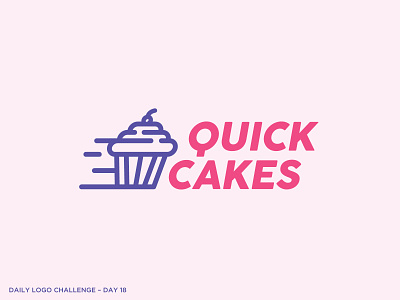 Logo Challenge 18 - Cupcake branding cupcake dailylogochallenge design logo vector