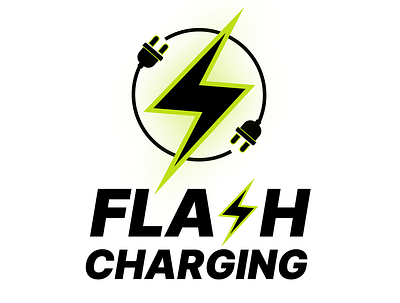 Flash Charging Logo Design branding design graphic design logo typography
