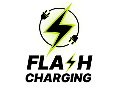 Flash Charging Logo Design