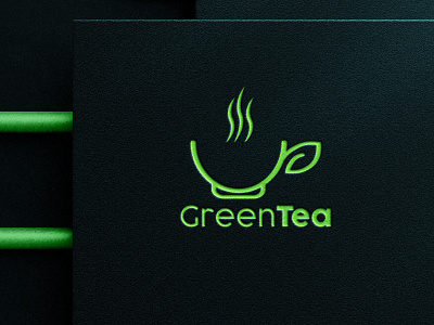 GreenTea logo branding design graphic design green tea logo logo logodesign logodesigner logoidea vector