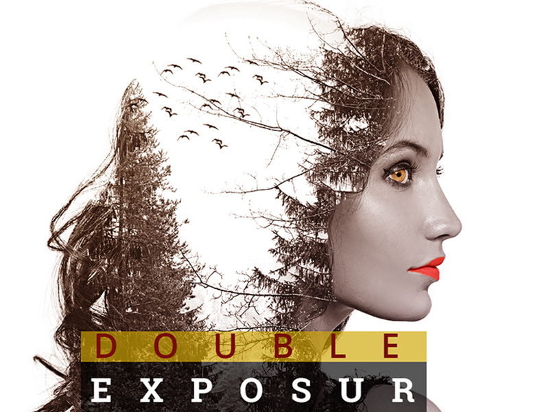 Double exposure effect photoshope tips image effect markup retouching photo edit