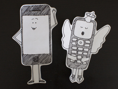 Phones iphone sketch