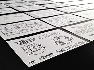 Why & How to Start Sketchnoting slides for IAS12 ias12 sketches sketching sketchnotes