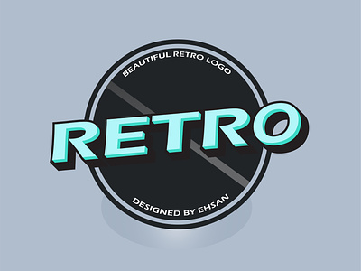RETRO LOGO graphic design logo retro logo