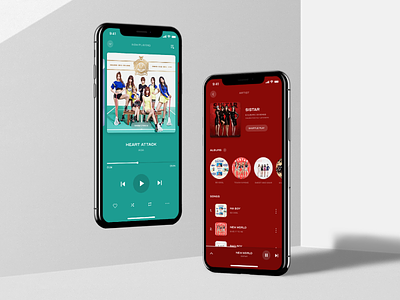Music App Concept 2.0 concept music app redesign