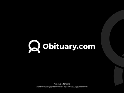 OBITUARY | Logo design 3d ai animation branding design f graphic design icon illustration logo motion graphics ui vector