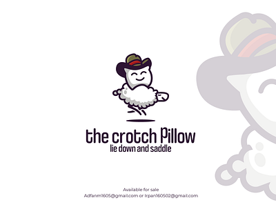 THE CROTCH PILLOW ai branding design f graphic design icon illustration logo ui vector