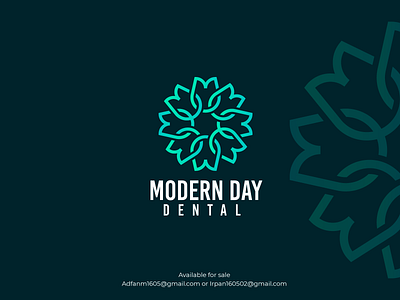 MODERN DAY DENTAL | Logo design ai animation branding design f graphic design icon illustration logo motion graphics ui vector