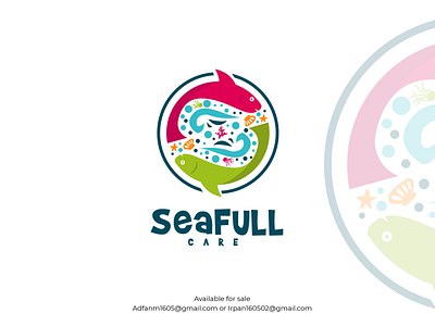 SEAFULL CARE | Logo design 3d ai animation branding design f graphic design icon illustration logo motion graphics ui vector