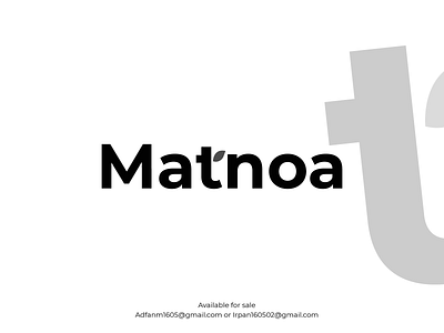MATNOA | Logo design 3d ai animation branding design f graphic design icon illustration logo motion graphics ui vector