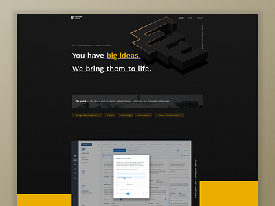 Crushing Cones - Homepage agency branding css design digital figma product ui ux web wordpress
